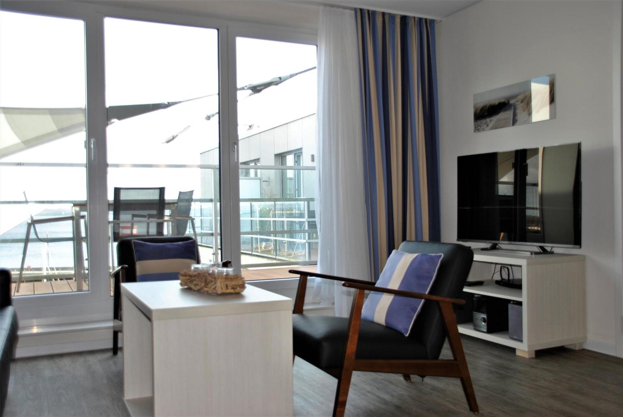 Apartment 42 "Segler", Mit Sauna, Blickrichtung Offene See Eckernförde Esterno foto