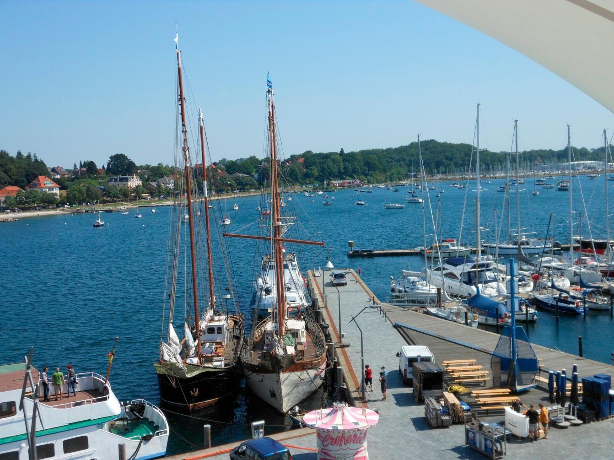 Apartment 42 "Segler", Mit Sauna, Blickrichtung Offene See Eckernförde Esterno foto