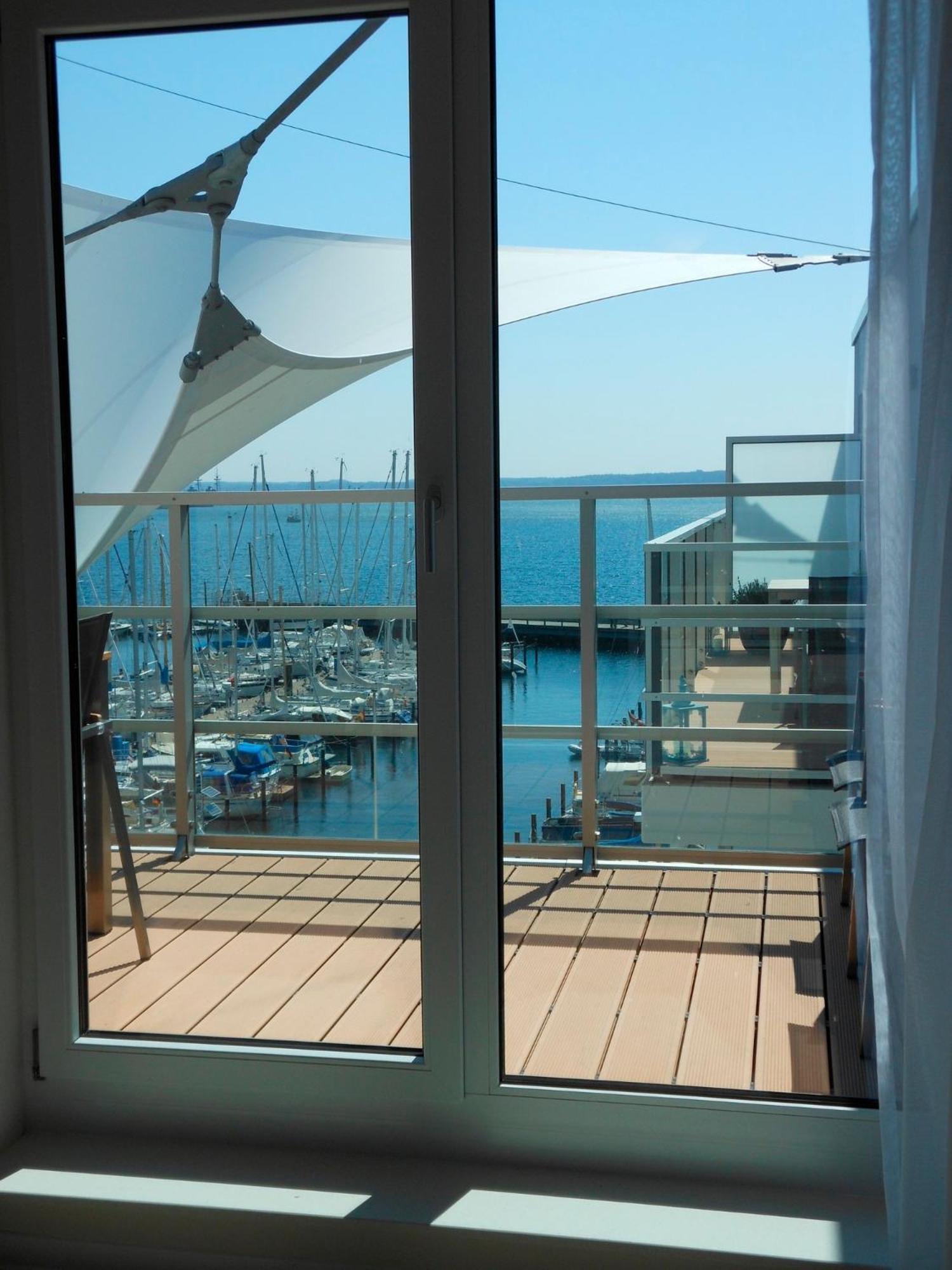 Apartment 42 "Segler", Mit Sauna, Blickrichtung Offene See Eckernförde Esterno foto