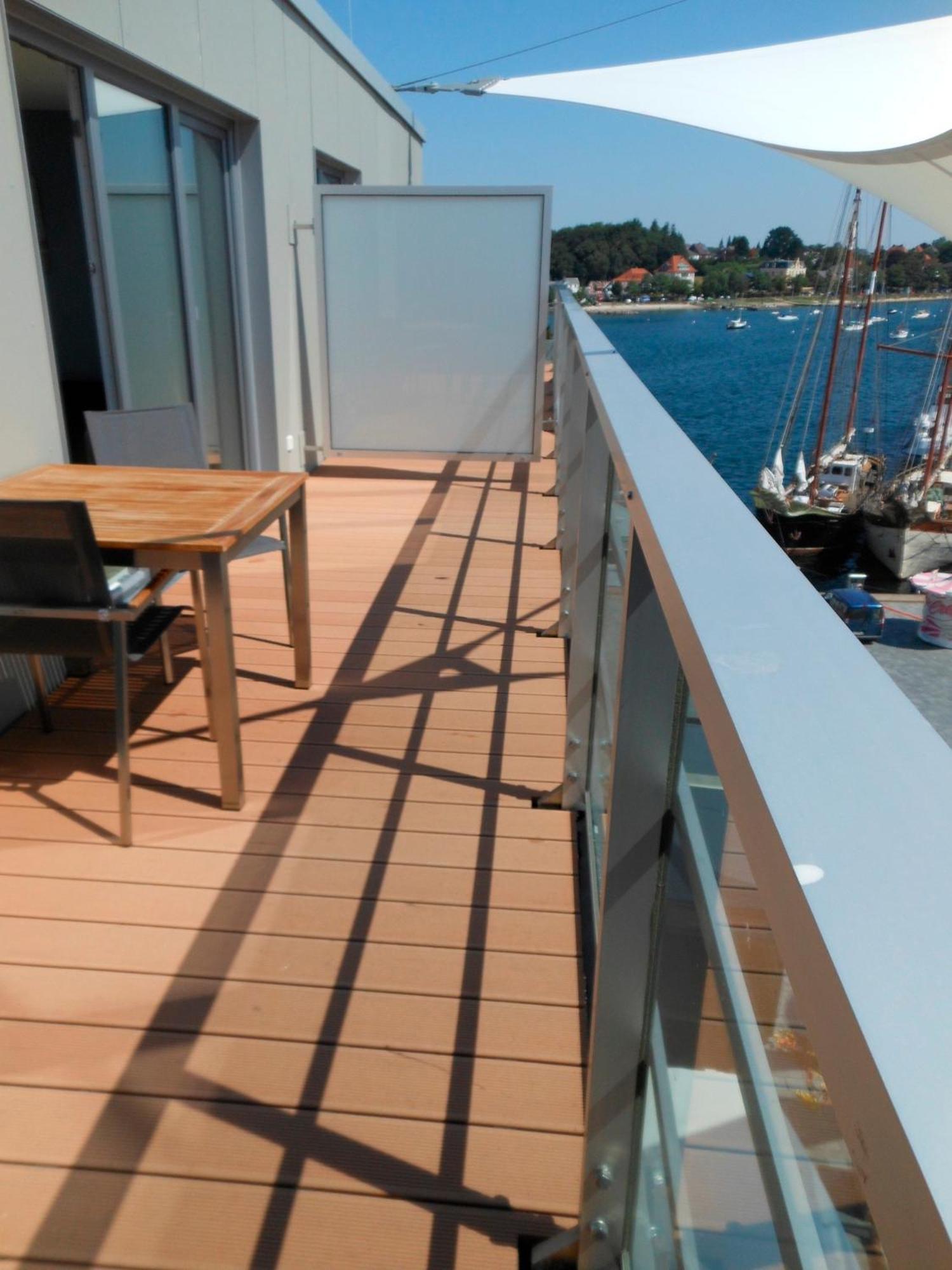 Apartment 42 "Segler", Mit Sauna, Blickrichtung Offene See Eckernförde Esterno foto